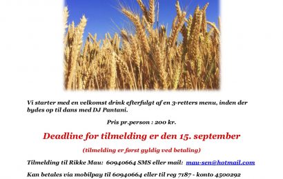 Høstfest: Input til Sjelle ByAvis
