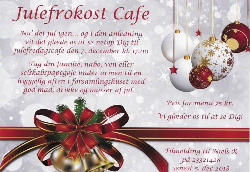 Julefrokostcafé 7. dec