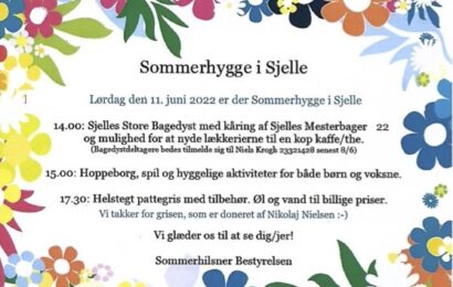 Sommerhygge i Sjelle 11. juni