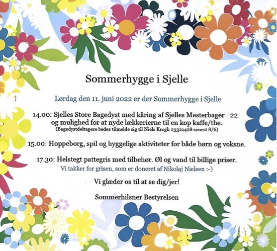 Sommerhygge i Sjelle 11. juni