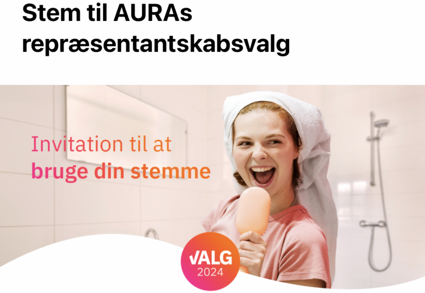 Stem lokalt ved AURAs repræsentantskabsvalg