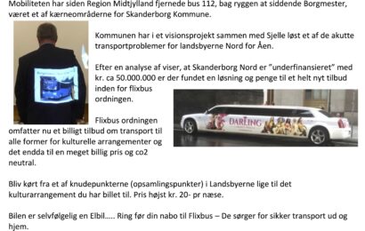 Nyt tilbud om Flixbus i Skanderborg